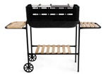 Parrilla Portatil Brasera Mor 003013 Color Negro