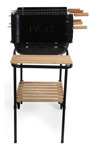Parrilla Portatil Brasera Mor 003013 Color Negro