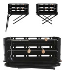 Parrilla Desmontable Mor 003005 Color Negra