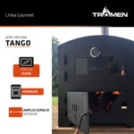 Horno Tango Tromen Leña Mesada Gourmet Acero Inoxidable