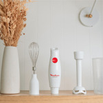 Licuadora De Mano Moulinex Turbomix Plus 3 En 1 Blanco