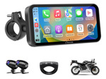 Pantalla Carplay Gps 6.3 Para Motocicleta Hd 1080p