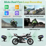 Pantalla Carplay Gps 6.3 Para Motocicleta Hd 1080p