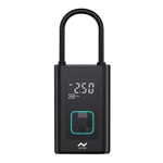 Inflador Electrico Portatil Nictom Color Negro Auto Moto Bici Pelota con Batería