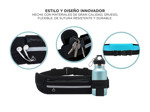 Riñonera Running  Azul Gadnic Resistente Al Agua