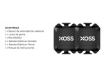 Sensor de Cadencia Xoss Ciclismo Velocímetro ANT Bluetooth  
