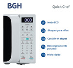 Microondas BGH 20 Litros Digital Eco B120db20