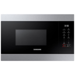 Microondas Grill Samsung 22L con Sensor Inteligente de Humedad Grill Inox MG22M8074CT