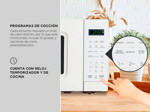 Microondas Gadnic 20 Litros Digital 