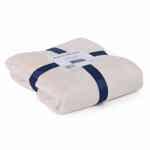 Frazada Polar Flannel 1 1/2 Plaza Natural