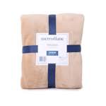 Pack x 12 Frazada Polar Flannel Queen Camel