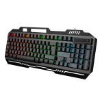 Teclado Gamer RGB Constrictor Strigilatus Qwerty Metal TEC-2001ML