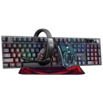 KIT GAMER, NKB-407 Gaming Mouse, Auriculares, Teclado y mouse