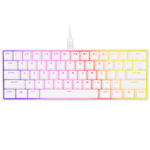 Teclado Gamer Corsair K65 RGB 60% Cherry MX Speed White