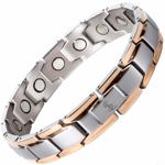 Pulsera magnética Smarter LifeStyle Elegant Titanium para hombre