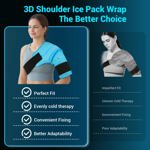 Compresa de hielo Comfytemp 3D Shoulder para aliviar lesiones