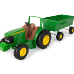 TRACTOR CON ACOPLADO JOHN DEERE 8-INCH JD TRACTOR AND WAGON