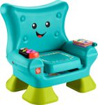 Juguete de aprendizaje para niños pequeños Fisher-Price Laugh & Learn, silla verde