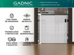 Puerta de Seguridad Retráctil Mawe Gate 140 Con Bloqueo