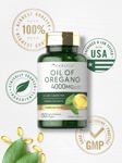 Suplemento de aceite de orégano Carlyle 4000 mg 150 cápsulas de gelatina blanda