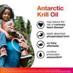 Suplemento de aceite de krill antártico Megared 350 mg de Omega 3 130 Sof