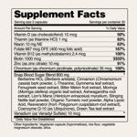 Snap Supplements Blood Sugar Blend - Support Healthy Blood Sugar, 60 Count