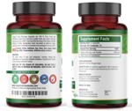 Cápsulas de hoja de moringa Organic Aura 1500 mg 150 HPMC Veg
