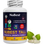 Suplemento NuBest Tall Bone Support 60 cápsulas durante 1 mes