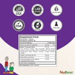 Suplemento NuBest Tall Bone Support 60 cápsulas durante 1 mes