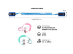 Pulsera Muñequera de Seguridad Rosa Gadnic BEBE94 Para Niños Anti-Pérdida