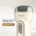 EXFOLIADOR REMOVEDOR CALLOS PIES USB INALAMBRICO 3 CABEZALES
