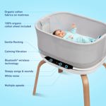 El capazo para bebés SmartSense Soothing de Graco detecta llantos de 0 a 6 m