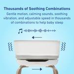El capazo para bebés SmartSense Soothing de Graco detecta llantos de 0 a 6 m