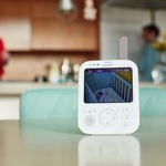Monitor para bebés PHILIPS Avent Digital con cámara y audio de 3.5 pulgadas