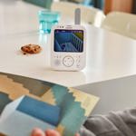 Monitor para bebés PHILIPS Avent Digital con cámara y audio de 3.5 pulgadas
