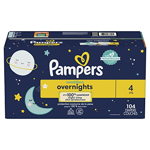 Pañales desechables Pampers Swaddlers Overnights, tamaño 4, 