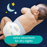 Pañales desechables Pampers Swaddlers Overnights, tamaño 4, 