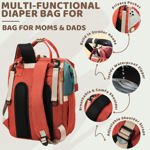 Mochila para pañales Noiclub Multicolor para niñas y niños
