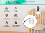 Soporte Para Cámara De Bebé Gadnic Giro Flexible Cuna 
