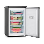 Freezer Vertical Bajo Mesada - Acero Inoxidable 85 L