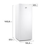 Freezer Vertical Gafa Blanco 168 lts GFUY16P5HVW