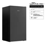 Freezer Vertical Siam 65 Lts Ciclico Negro FSI-CV065N
