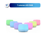 Humidificador Aromatizador De Ambiente Disfusor Aceite Esencial 300ml Con Luz Led