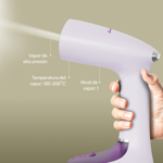Vaporizador Plancha Vapor Smart Tek Plegable GS1320 Violeta