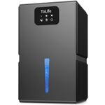 Deshumidificador ToLife para dormitorio, 2,8 L, con apagado automático, 88 m² G