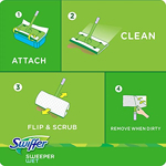 Recambios de trapo húmedo Swiffer Sweeper, 36 unidades, aroma a lavanda