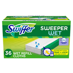 Recambios de trapo húmedo Swiffer Sweeper, 36 unidades, aroma a lavanda