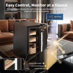 Humidor para cigarros NEEDONE 23L Pro con control inteligente de humedad y temperatura