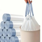 Bolsas de Basura Portátiles Gruesas para Cocina 5 rolls 75pcs