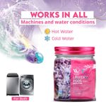 Laundry Pods WBM 3 en 1 con suavizante y potenciador de aromas, 96 unidades
